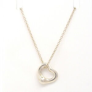 Tiffany Elsa Peretti Open Heart Silver Pendant